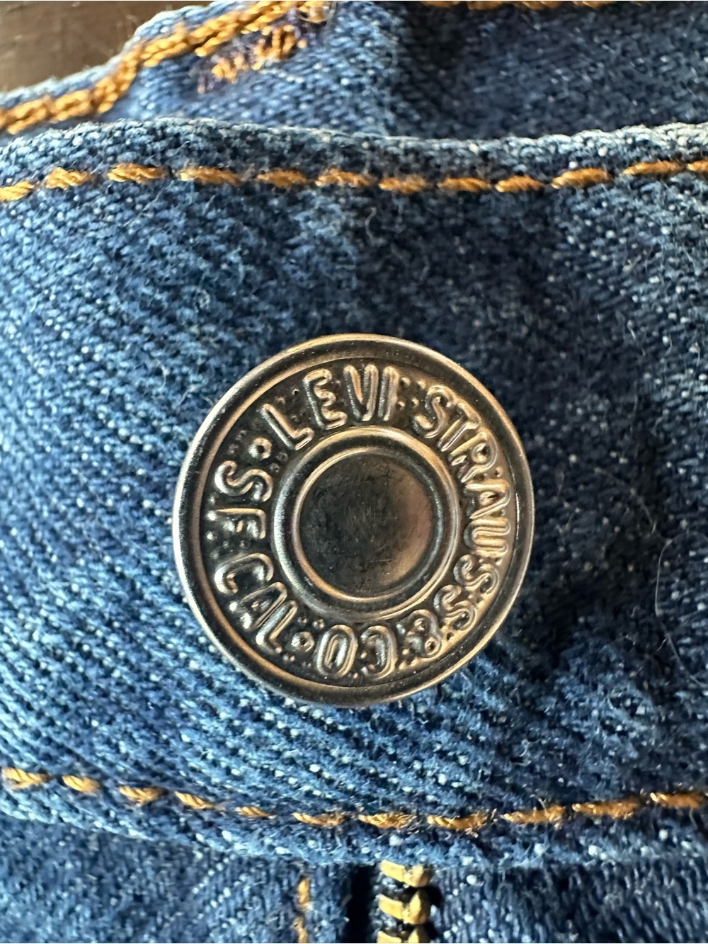 Levis 517 Mens Bootcut Jeans 38x29 Medium Dark Wash 100% Cotton Western Cowboy - Picture 4 of 11